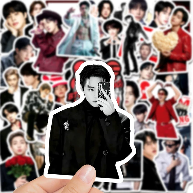 Alt view image 4 of 7 - Cartoon Stickers for Kids,Vinyl Waterproof Decal for Water Bottle Laptop Toy Sticker for DIY Decorate Bumper Phone Hard Hat Kids Teens Gifts (50pcs-BTS)