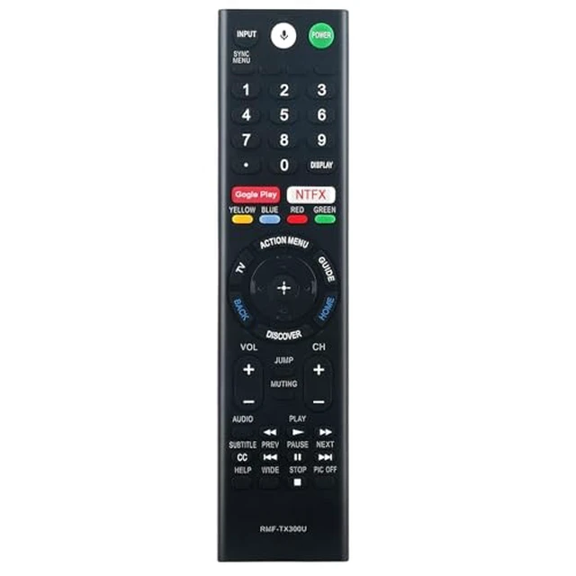 Alt view image 7 of 7 - Replaced Voice Remote fit for Sony Smart TV XBR-43X800D XBR-43X800E XBR-49X800D XBR-49X900E XBR-55X850D XBR-55X850DS XBR-55X850S XBR-55X900E XBR-55X930D XBR-55X930E XBR-65X850D XBR-65X900E