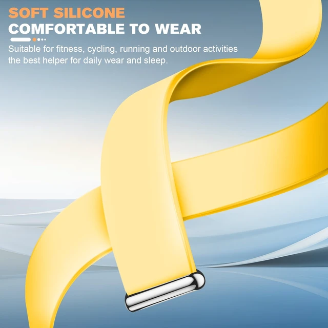 Alt view image 4 of 7 - Silicone Bands Compatible with Google Fitbit Air Breathable Adjustable,Fitness Tracker Replacement Strap,for strength training, leisure and sports Men Women