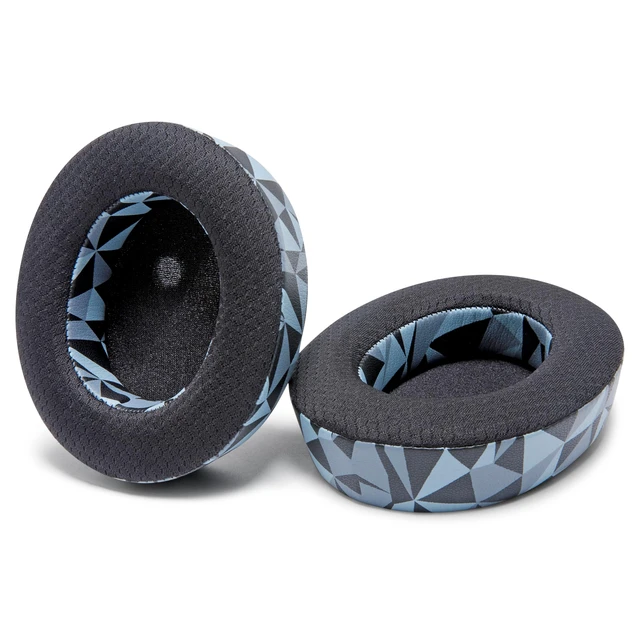 Alt view image 7 of 7 - Freeze Stealth Pro - Cooling Gel Earpads for Turtle Beach Stealth Pro 1 Made by Wicked Cushions Boost Comfort, Durability, Thickness & Sound Isolation Geo Grey