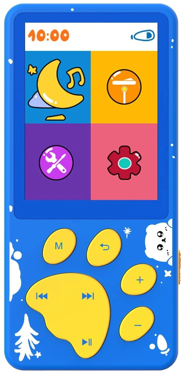 Main image of 32GB Kids MP3 Player with Bluetooth,Speaker and 2.4" Color Screen MP3 Player for Kids, Portable Music Player,MP3 Player with Speaker,Gift for Boys&Girls,Audiobook Player,Built-in Games