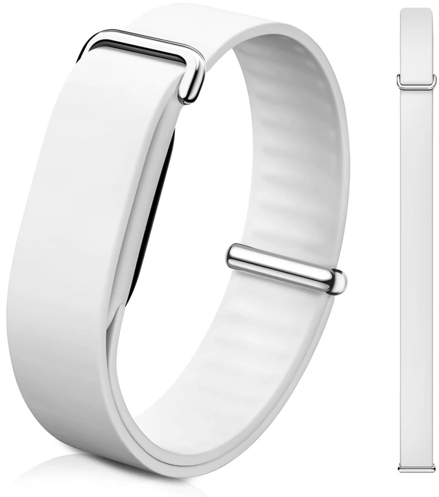 Main image of Silicone Bands Compatible with Google Fitbit Air Breathable Adjustable,Fitness Tracker Replacement Strap,for strength training, leisure and sports Men Women