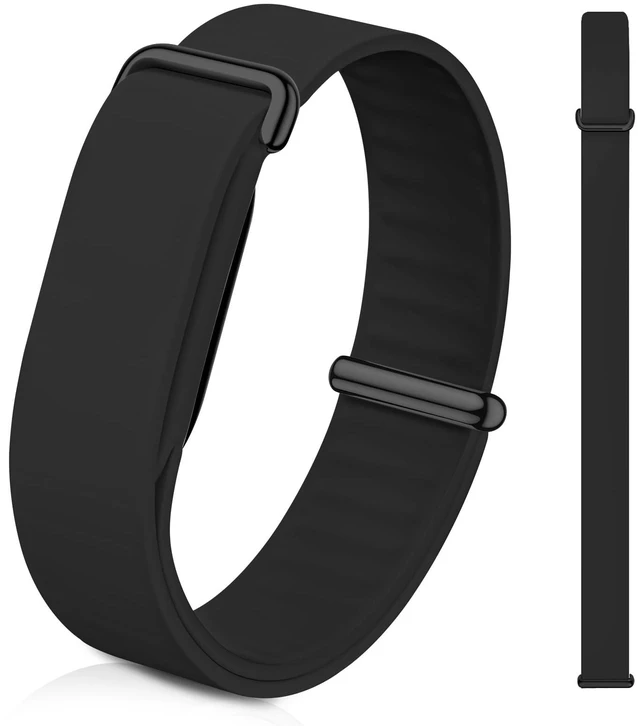 Main image of Silicone Bands Compatible with Google Fitbit Air Breathable Adjustable,Fitness Tracker Replacement Strap,for strength training, leisure and sports Men Women