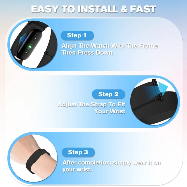 Alt view image 3 of 7 - Silicone Bands Compatible with Google Fitbit Air Breathable Adjustable,Fitness Tracker Replacement Strap,for strength training, leisure and sports Men Women