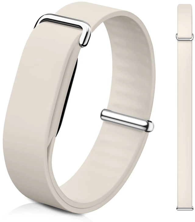 Main image of Silicone Bands Compatible with Google Fitbit Air Breathable Adjustable,Fitness Tracker Replacement Strap,for strength training, leisure and sports Men Women