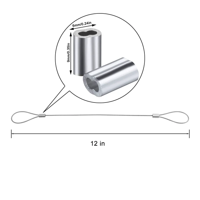 Alt view image 2 of 7 - 15 Pack Adjustable Cable Tether Universal Computer Adapter Lock Kit DIY Kit Stainless Steel with Nylon Coat Tether Computers/Dongles/HDMI/VGA/DP Adapter
