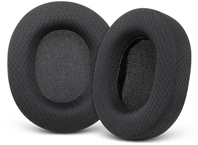 Main image of GEVO Ear Pads for SteelSeries Arctis 1/3/5/7/7P/7X/9/Pro/Prime - Black Also for Arctis 7/7+/7P/7X, Arctis 9/9X Headset, Earpads Cushions Replacement with Mesh Fabric, High-Density Foam