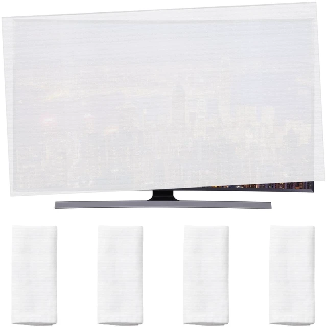 Main image of 4 Pack Foam Flat Screen TV Cover for Moving, Fits Up to 36" H x 65" W TVs, TV Protective Cover Display Protector for Protection During Move, Packing, Storage, Home Renovation