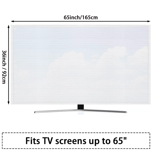 Alt view image 2 of 7 - 4 Pack Foam Flat Screen TV Cover for Moving, Fits Up to 36" H x 65" W TVs, TV Protective Cover Display Protector for Protection During Move, Packing, Storage, Home Renovation