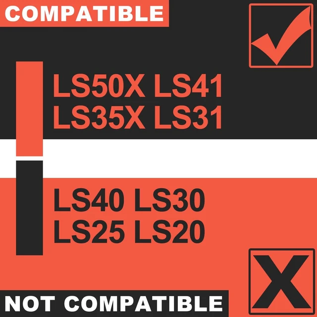 Alt view image 2 of 7 - Replacement Ear Pads Compatible with LS35X LS50X LS31 LS41 Headset by I Improved Durability & Sound (Hybrid Cooling Gel Fabric)