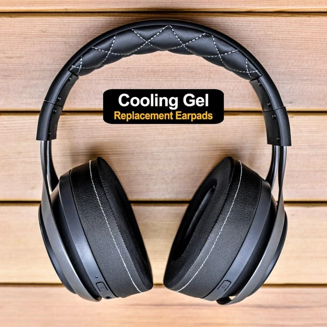 Alt view image 5 of 7 - Replacement Ear Pads Compatible with LS35X LS50X LS31 LS41 Headset by I Improved Durability & Sound (Hybrid Cooling Gel Fabric)