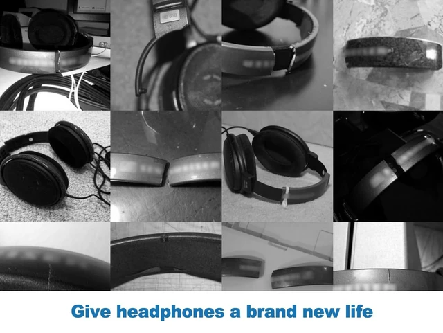 Alt view image 7 of 7 - Genuine Leather Full Metal Headband Compatible with Sennheiser HD650,HD660 S,HD600,HD6XX,HD58X,HD580,HD565,HD545,HD535 Headphone Replacement Head Beam Band Headset