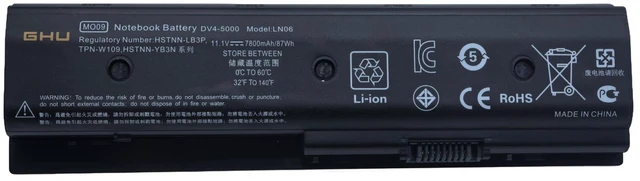 Alt view image 2 of 7 - MO09 MO06 Laptop Battery 87Wh Replacement for HP Envy M6-1045DX M6-1035DX M6-1125DX Pavilion DV6-7000 DV7-7000, Compatible with 671731-001