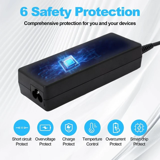 Alt view image 4 of 7 - 110W 15.6V 7.05A CF-AA5713A M2 CF-AA5713A M1 Power Charger Fit for Panasonic Toughbook CF-19 CF-31 CF-33 CF-52 CF-53 CF-54 CF-74 Laptop AC Adapter with Power Cord 5.5x2.5mm