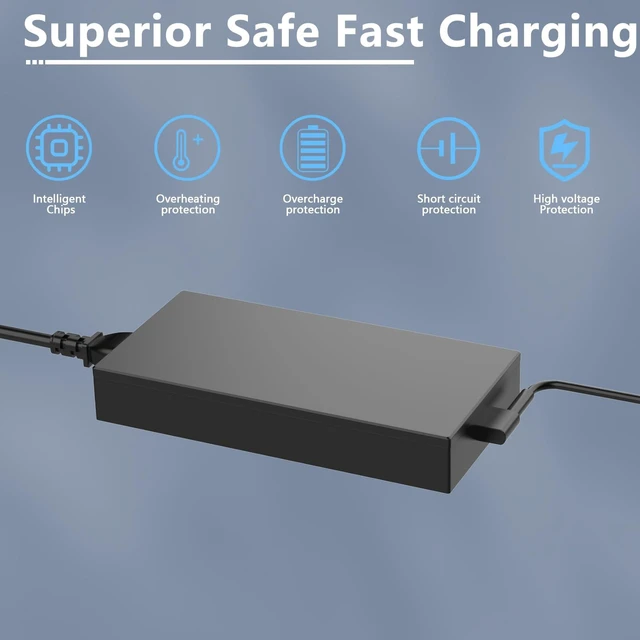 Alt view image 2 of 7 - 240W Laptop Charger Replacement for Asus Rog Zephyrus G16 G14 for Rog Zephyrus G16 G14 GU605 GA605 GA403, TUF Gaming A14 A16 A18 FA808 FA401 FA608, ProArt P16 PX13 H7606 HN7306 V16 V3607