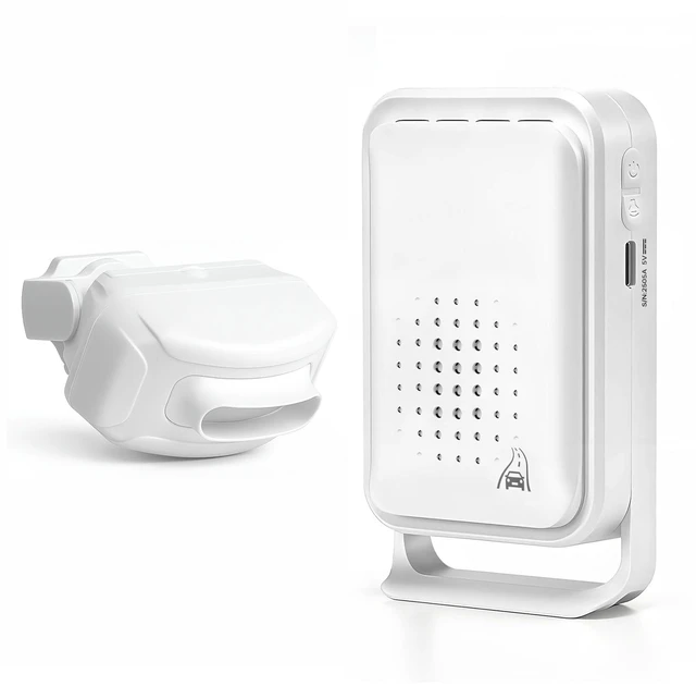 Main image of Driveway Alarm 1200 ft Range Wireless Outdoor Motion Sensor, Dual-Tech PIR + Microwave, 17 Chimes, IP64 Weather-Resistant, Mute & Vibration (1 Receiver+ 1 Sensor)