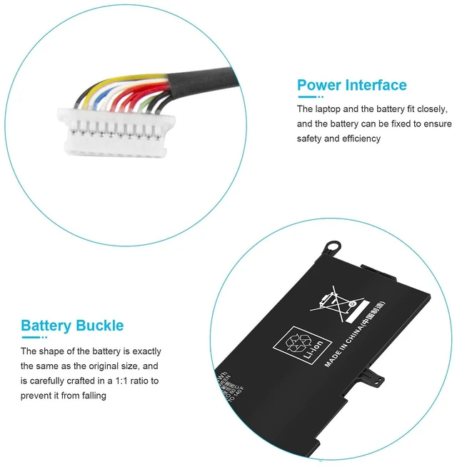 Alt view image 5 of 7 - High Performance Battery for HP PK03XL Spectre 13 Pro X360 G2 G1 Spectre 13-4005dx 14-k119tx 14-k120us 14-k124tx 14-k126tx 14-k127tx 14-k134tu TPN-C109 714762-422 715050-001 Hstnn-lb4p