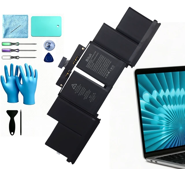Main image of A1494 A1398 Laptop MacBook Pro Battery A1618 Replacement for MacBook Pro 15 Inch Retina A1398 (Late 2013, Mid 2014, Early 2015)