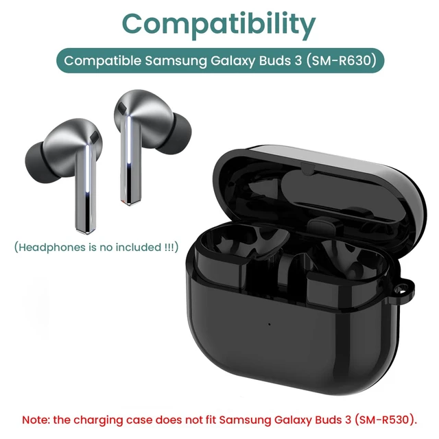 Alt view image 4 of 7 - Charging Case for Samsung Galaxy Buds 3 Pro (SM-R630), Replacement Charger Case Dock Station with USB C Cable for Galaxy Buds 3 Pro Earbuds (not for Buds 3 SM-R530)