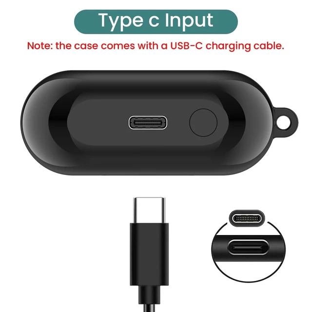 Alt view image 5 of 7 - Charging Case for Samsung Galaxy Buds 3 Pro (SM-R630), Replacement Charger Case Dock Station with USB C Cable for Galaxy Buds 3 Pro Earbuds (not for Buds 3 SM-R530)