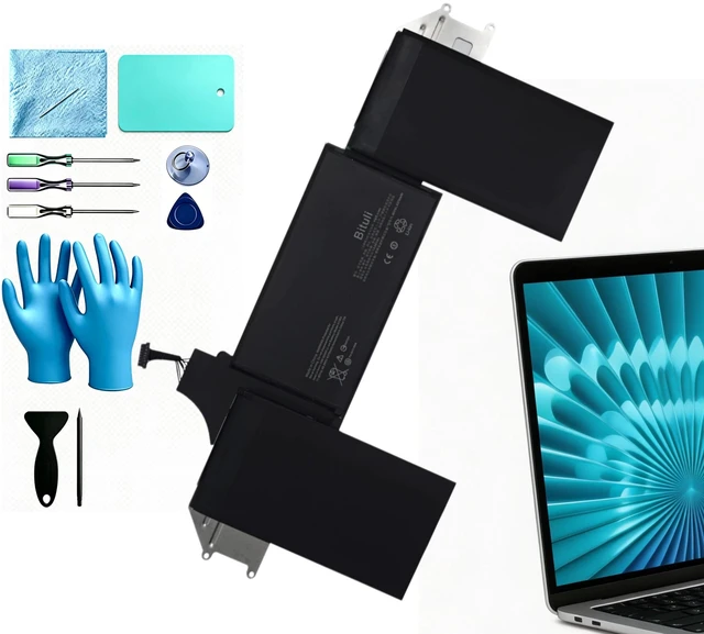 Main image of A1965 Battery for MacBook Air 13-inch Model A1932 A2179 Battery Replacement 2018 2019 2020 Version EMC 3184 3302 MacBookAir8,1 8,2 9,1 MRE82LL/A MRE92LL/A MVFH2LL/A MVFM2LL/A MRE82B/A 49.9Wh