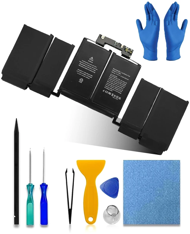 Main image of A1964 A1989 A2251 Battery Replacement for MacBook Pro 13 Inch A1989 (Mid 2018, 2019) & A2251 (2020), EMC 3214 3358 3348-11.41V 58Wh 5086mAh A1964 Laptop Battery Replacement