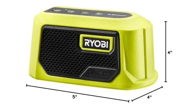Alt view image 2 of 2 - One+ PAD02B ONE+ 18V Cordless Compact Bluetooth Speaker (Tool Only)