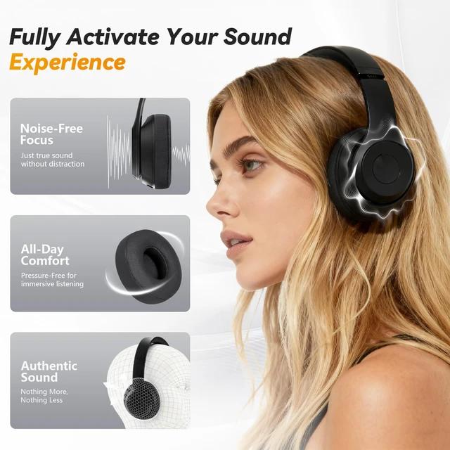 Alt view image 4 of 7 - Replacement Ear Pads for Beats Solo 4 Wireless Headphones-Black Soft Protein Leather Memory Foam Ear Cushions with Strong Adhesive Backing, Comfortable Fit for Long Listening Sessions