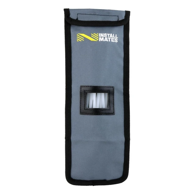 Alt view image 2 of 5 - Installmates Cable Tie Pouch, Holds 11" Cable Ties (Grey)