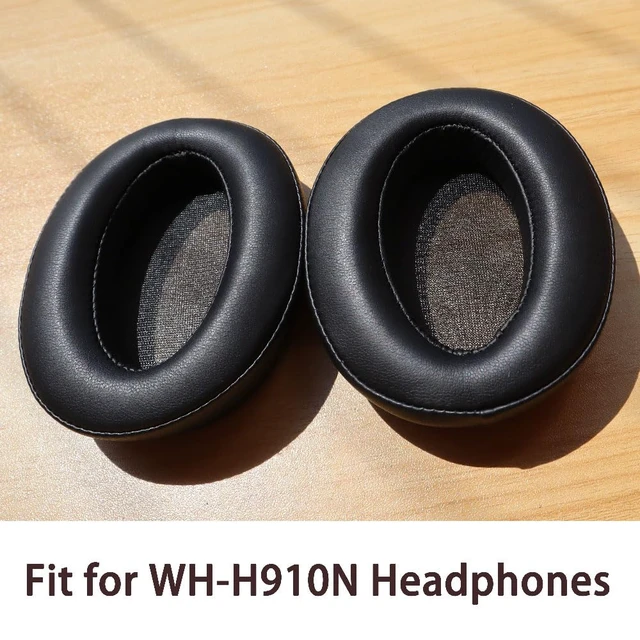 Alt view image 4 of 7 - Replacement Ear Pads Cushion for Sony WH-H910N WH H910N Headphones, Black 1 pair Earpads with Protein Leather, Memory Foam, Installation tools