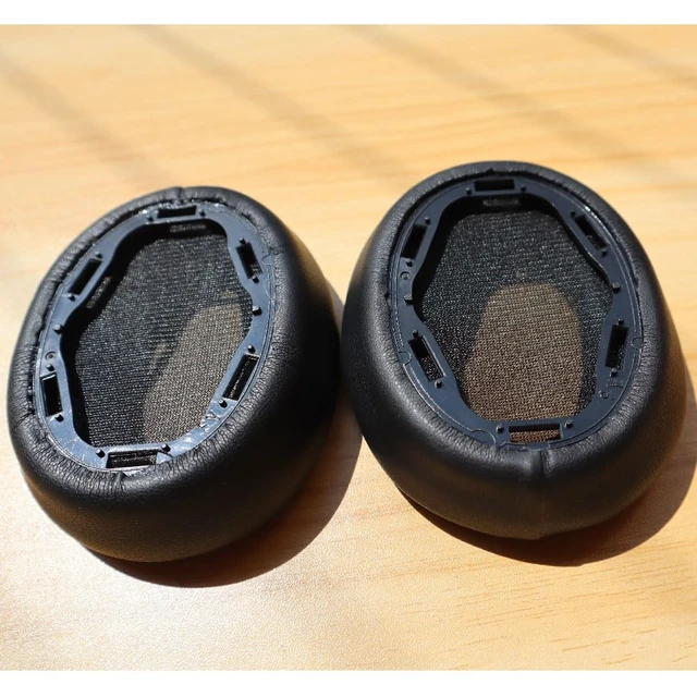 Alt view image 5 of 7 - Replacement Ear Pads Cushion for Sony WH-H910N WH H910N Headphones, Black 1 pair Earpads with Protein Leather, Memory Foam, Installation tools
