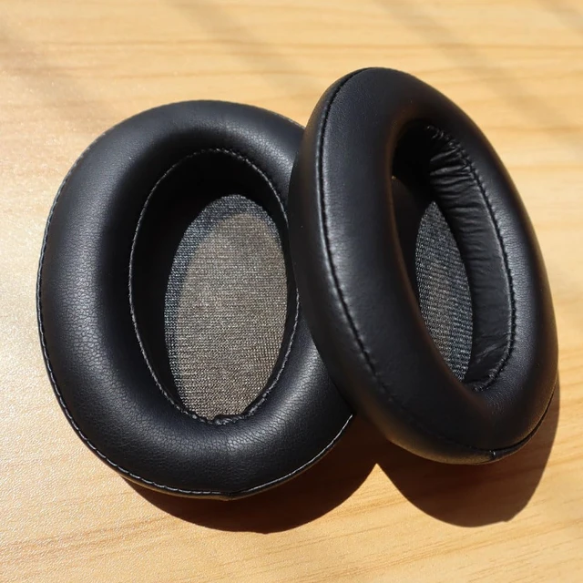 Alt view image 6 of 7 - Replacement Ear Pads Cushion for Sony WH-H910N WH H910N Headphones, Black 1 pair Earpads with Protein Leather, Memory Foam, Installation tools
