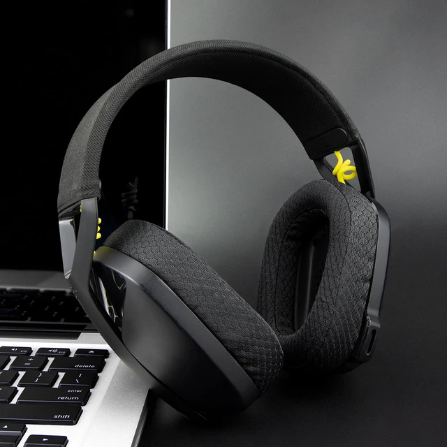 Alt view image 3 of 7 - Mesh Earpads for Logitech G435 Lightspeed - Black