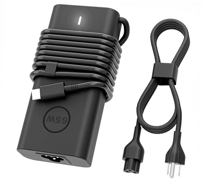 Main image of 65W 60W USB C Laptop Charger for Dell Latitude XPS Chromebook Compatible with Dell Latitude 3450 5520 7420 5420 5550 5450 5440 5430 5540 5530 7440 Inspiron 14 16 XPS 13 Chromebook 3100