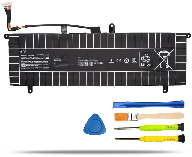 Main image of C41N2004 Battery Replacement for Asus ZenBook Duo 14 UX482E UX482EA For UX482EAR UX482EG UX482EGR Series Notebook, 0B200-03790000, 15.4V 70Wh 4550mAh