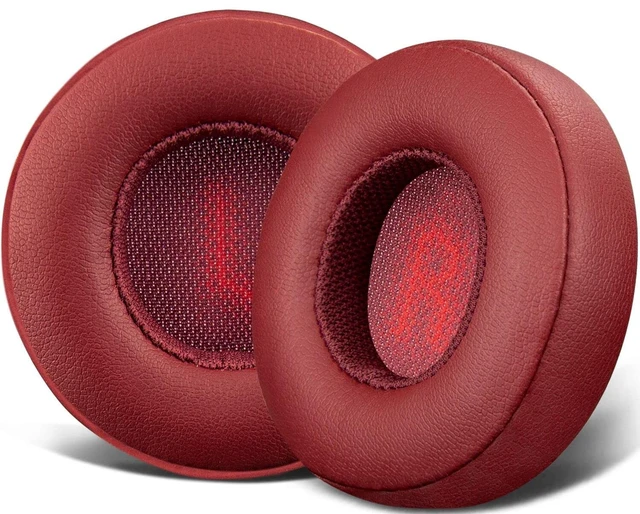 Main image of Professional Replacement Ear Pads for JBL E35 E45 E45BT Duet BT Bluetooth Wireless Headphones, Earpads Cushions with Softer Protein Leather, Noise Isolation Foam (Red)