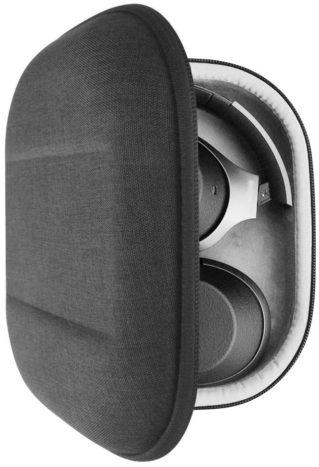Main image of Shield Headphones Case Compatible with Sony WH-1000XM4/1000XM3/1000XM2/XB910N, MDR1000X, Replacement Hard Shell Travel Carrying Bag with Cable Storage (Dark Grey)