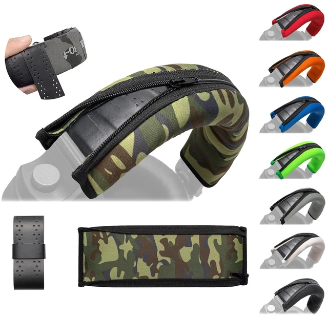 Main image of HDJ X7 Replacement Headband Cushion Cover Compatible with Pioneer HDJ-X5 X5BT HDJ-X7 X7BT X7S HDJ-X10 HDJ1000 HDJ1500 HDJ2000 DJ Headphone - Headband Tape Protection (Green Camouflage)