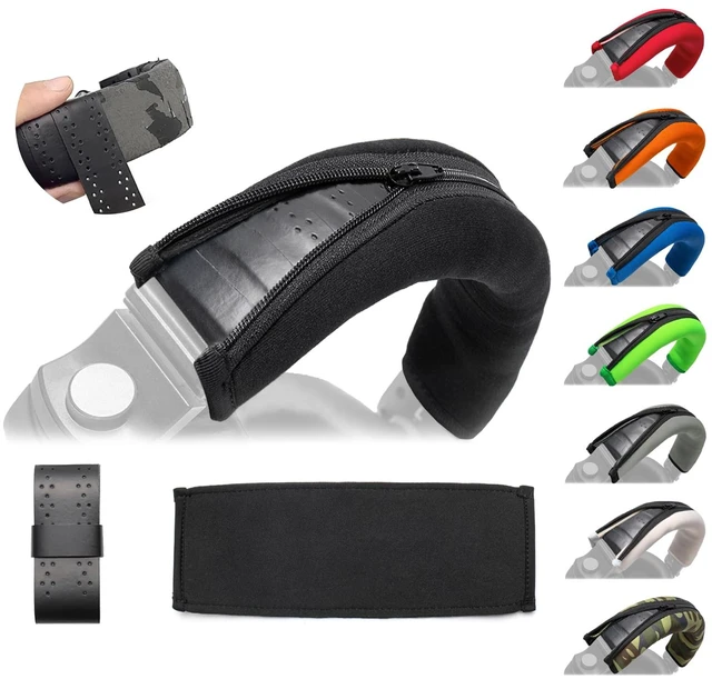 Main image of HDJ Headband Cushion Replacement Cover - Compatible with Pioneer HDJ-X5 X5BT X7 X7BT X7S X10 HDJ1000 HDJ1500 HDJ2000 DJ Headphone - Headband Tape Protection (Black)