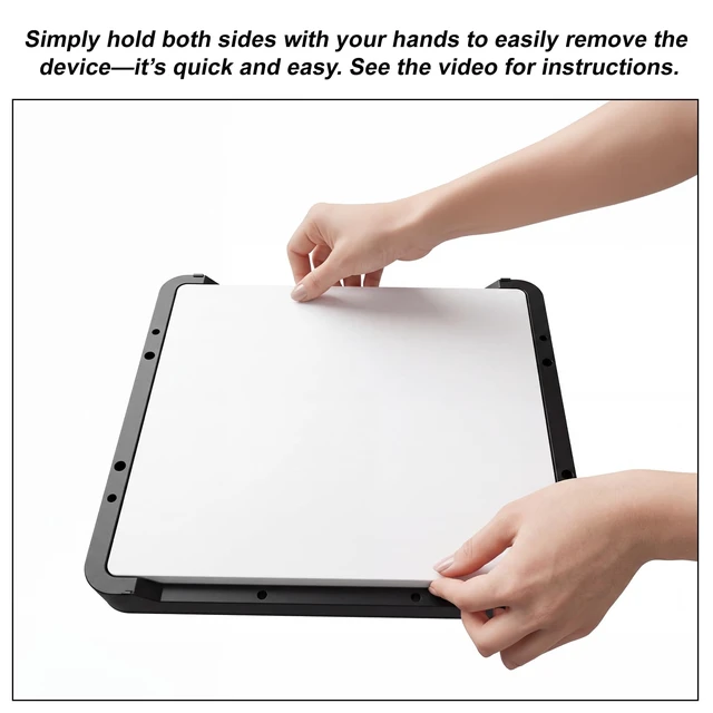 Alt view image 2 of 7 - for Starlink Mini Magnetic Roof Car Mount with Removable Protective Cover, Quick-Release Mechanism, Durable Metal Plate and Open-Base Ventilation Design, 280 lb Tensile Force
