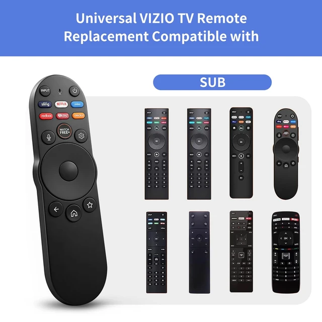Alt view image 6 of 7 - XRT270 Voice Remote Replacement for VIZIO Smart TV Remote Compatible with VIZIO FHD 4K Quantum D/P/M/V-Series Smart TV, Voice Control Compatible with 20202026 Vizio Smart TVs