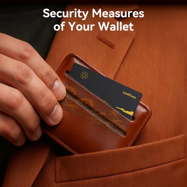 Alt view image 2 of 7 - 2Pack Ultra-Thin Wallet Tracker Card, 0.07in IP68 Waterproof Smart Finder Wireless Charging, Find My Compatible, Separation Alerts, for Wallet, Passport, Luggage, iPhone/iPad/Mac, iOS Only