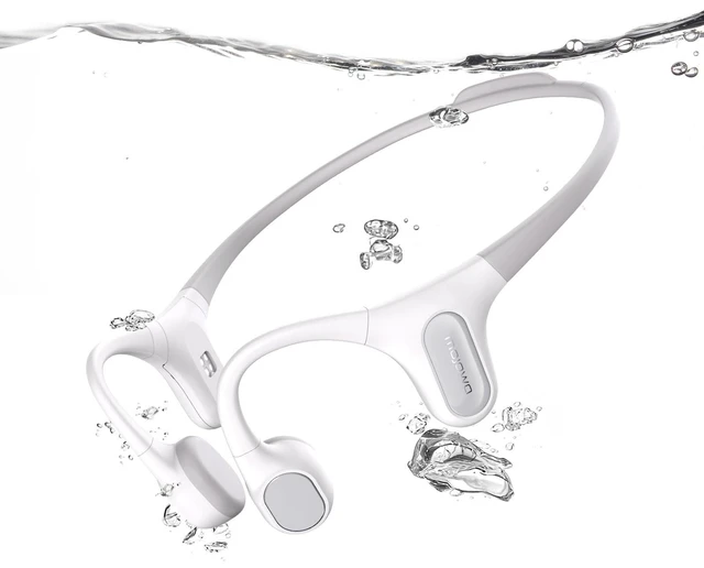 Main image of Upgraded Run Plus NEW Bone Conduction Swimming Headphones, IP68 32GB MP3 & Bluetooth Model, ENC Mic for Clear Calls, Deep Bass Open-Ear Design, Running & Cycling, 8H Playtime, Fast Charge