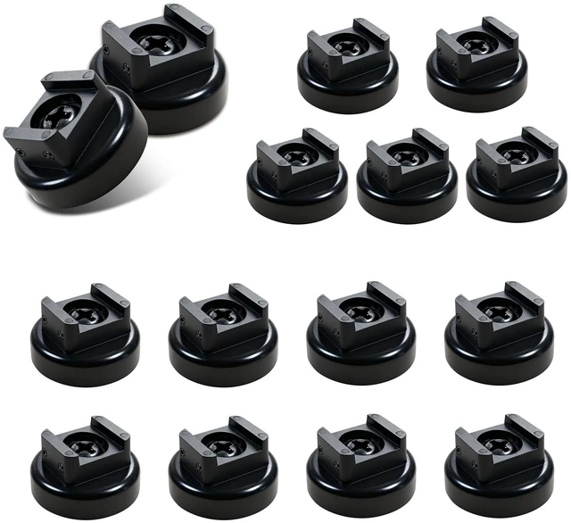Main image of Magnetic Cable Zip Tie Base, 20MM 15PCS Heavy Duty 18lbs Vertical Tension, Multipurpose Wire Clips Management Holder, For Electrical Cable Wire Organization