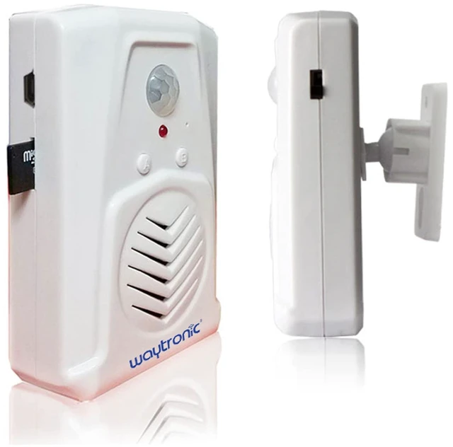 Main image of Microsound Mini PIR Motion Sensor Activated Voice Reminder Multiple Recorded Sounds Player for Shop Store Factory Supermarket Special Sound Effect