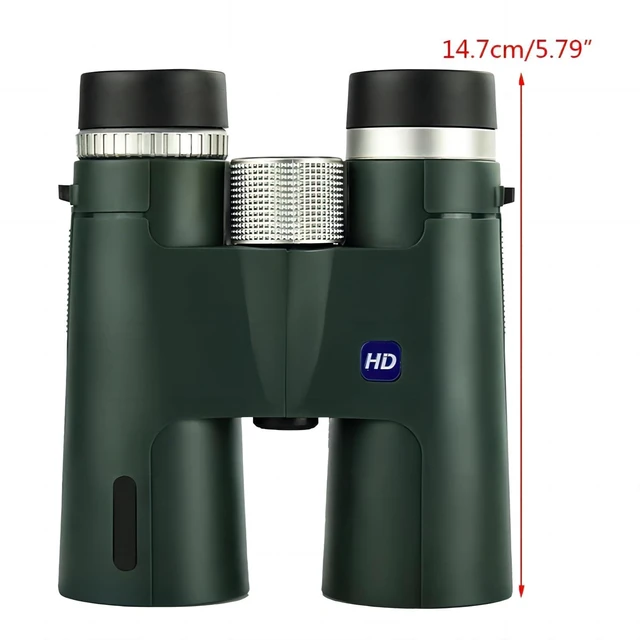 Alt view image 5 of 7 - 10x42 Professional Adult Binoculars with Tripod and Smartphone Adapter, for Bird Watching, Hunting, Concerts, and Travel - Green
