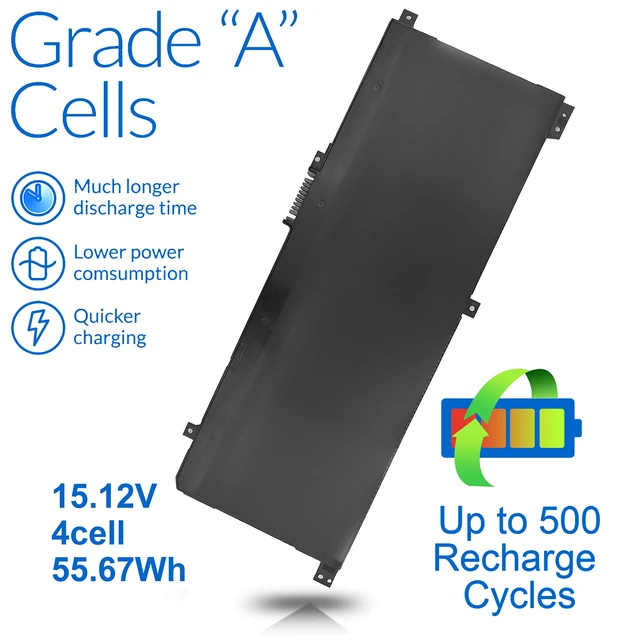 Alt view image 2 of 7 - 55.67Wh SA04XL L43267-005 Laptop Battery for HP Envy X360 15-DR 15-DR0010TX 15-DS 15M-DS 17-CG 17M-CG 15M-DR 15m-dr1xxx 15m-dr1012dx 15m-dr0012dx 15m-dr0011dx 15m-ds0011dx 15t-dr100 L43248-AC2