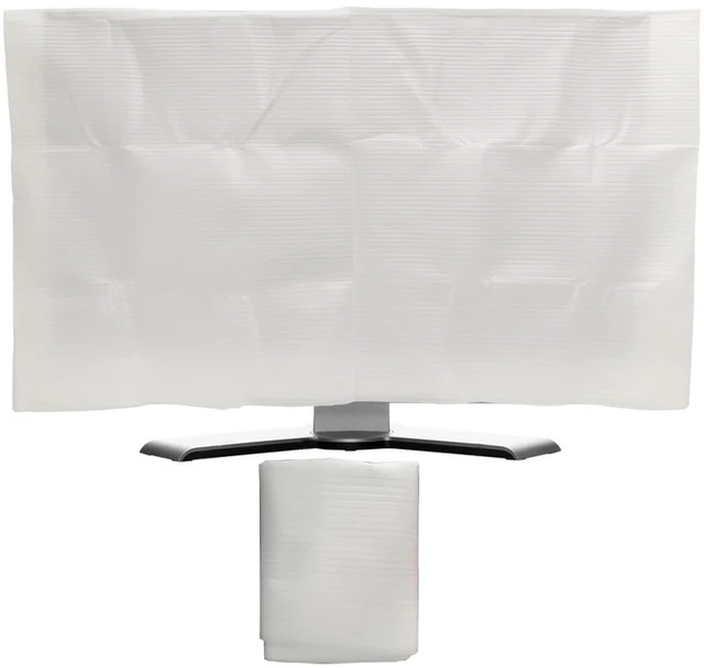 Main image of Foam Flat Screen TV Cover Fits Up to 80"L x 48"W Flat Screen TV80-85 Inch Television Foam Cover for TV Protection During House Moving, Storage, or Home Renovation-1 Pack