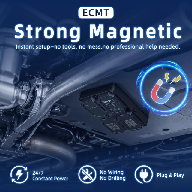 Alt view image 5 of 7 - GPS Tracker for Vehicles, Hidden Magnetic Car Tracker, Long Battery Life, Real-Time Tracking, Waterproof GPS Tracker for Cars & Assets, Subscription Required