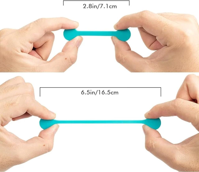 Alt view image 3 of 7 - 10-Pack Silicone Magnetic Cable Ties for Cords,Magnetic Cord Ties Reusable Cord Ties,Magnetic Twist Ties for Bundling Earphone, Phone Charger,Cord Wraps for Home,Office,Kitchen(Macaron Color)